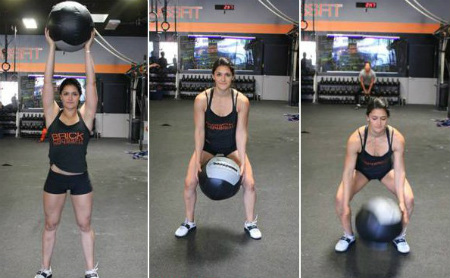 药球翻转正确练法及动作纠正