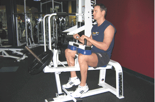 器械坐姿提踵 - 健网