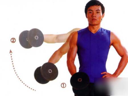 哑铃练肩膀秘籍打造宽阔双肩
